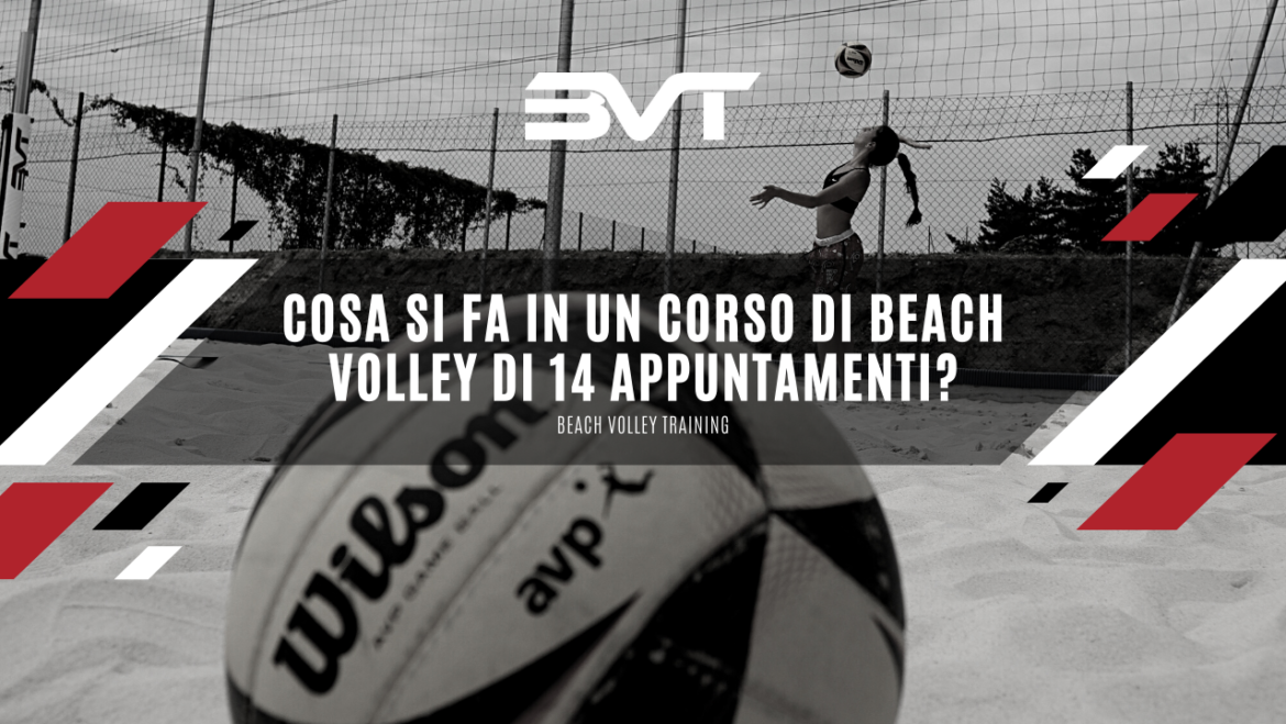 Cosa si fa in un corso di beach volley di 14 appuntamenti?