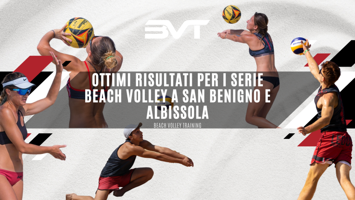 Ottimi risultati per i Serie Beach Volley a San Benigno e Albissola