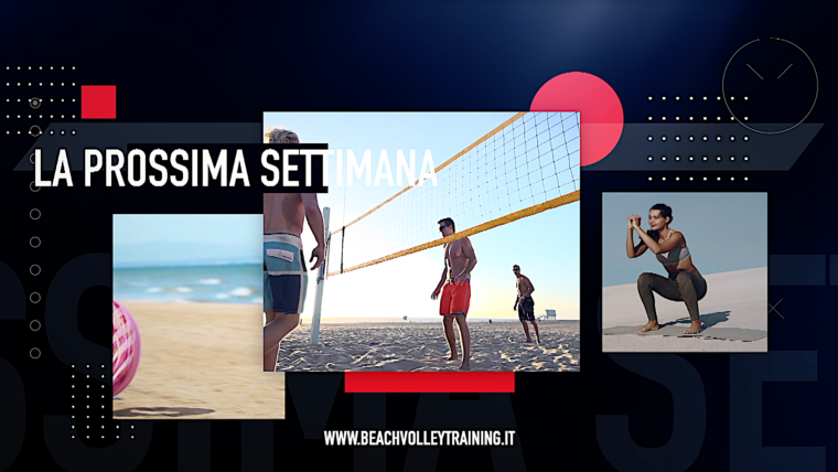 Programma Appuntamenti Beach Volley Training Torino – 6/12 settembre