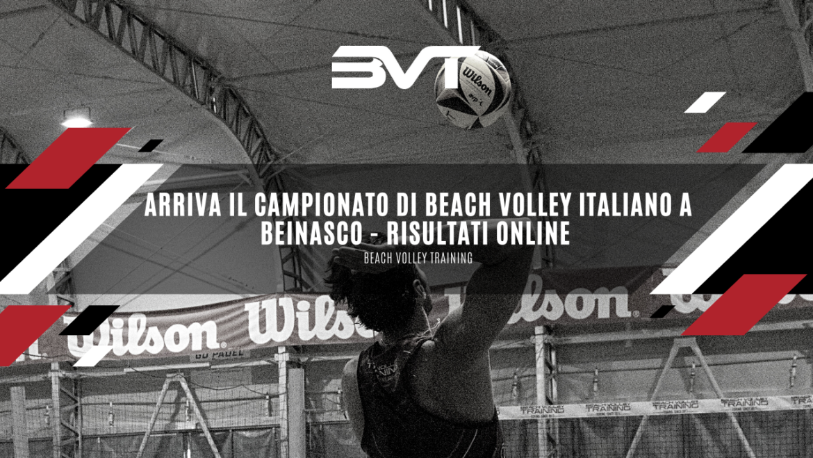 Arriva il Campionato di Beach Volley Italiano a Beinasco – Risultati online