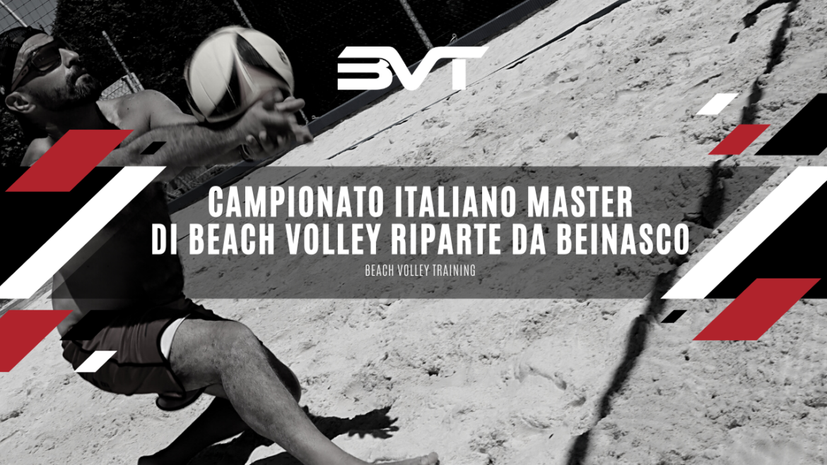 Il campionato Italiano Master di Beach Volley riparte da Beinasco