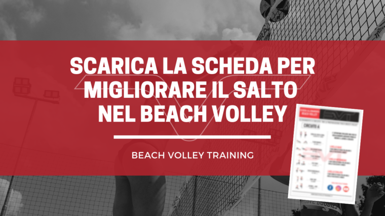 Scarica la scheda per migliorare il salto nel beach volley