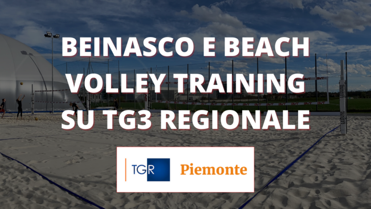 Beinasco e Beach Volley Training su TG3 regionale