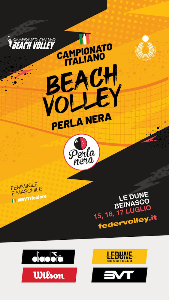 Campionato Italiano assoluto di Beach Volley a Torino con la BVT Beach Volley Training