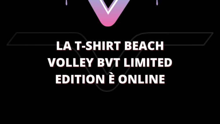 La T-shirt beach volley BVT LImited Edition